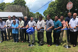 Bile and Pigua Ribbon Cutting Ceremony, June 20, 2018