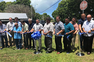 Bile and Pigua Ribbon Cutting Ceremony, June 20, 2018