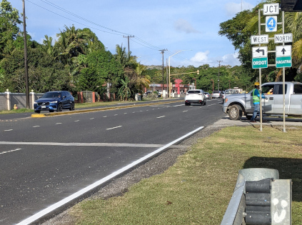 IW Safety Improvements (Striping and Marking) Project Start, February 7, 2022