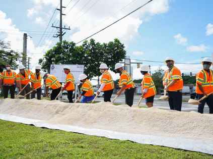 Route 1 Resurfacing, 30-10A Groundbreaking, June 29, 2021