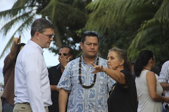 Talaifak Bridge Ribbon Cutting Ceremony, June 2013