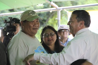 Talaifak Bridge Ribbon Cutting Ceremony, June 2013