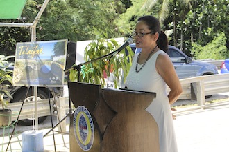 Talaifak Bridge Ribbon Cutting Ceremony, June 2013