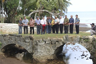 Talaifak Bridge Ribbon Cutting Ceremony, June 2013