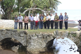 Talaifak Bridge Ribbon Cutting Ceremony, June 2013